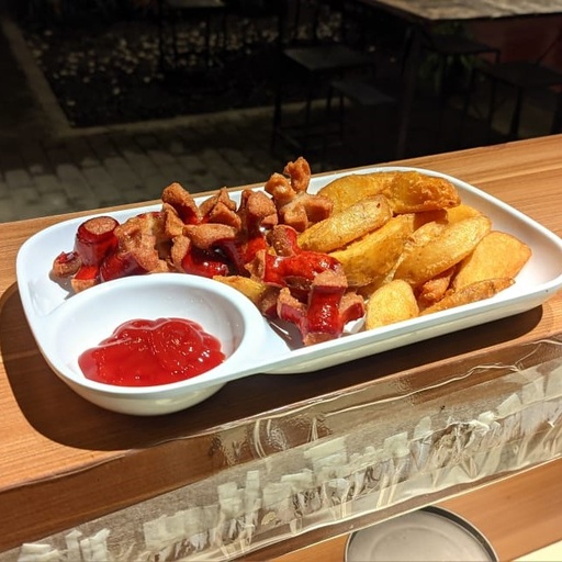 Kentang Goreng Sosis