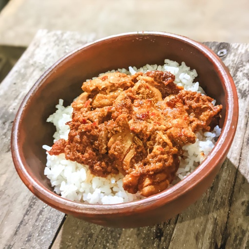 Rice Bowl Ayam Rendang